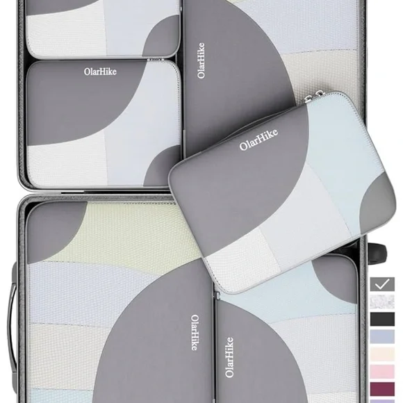 *PACKING CUBES* Set of 11 lightweight, mesh, zippered packing cubes - Picture 2 of 5